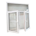 Double pane pvc windows China plate glass window prices